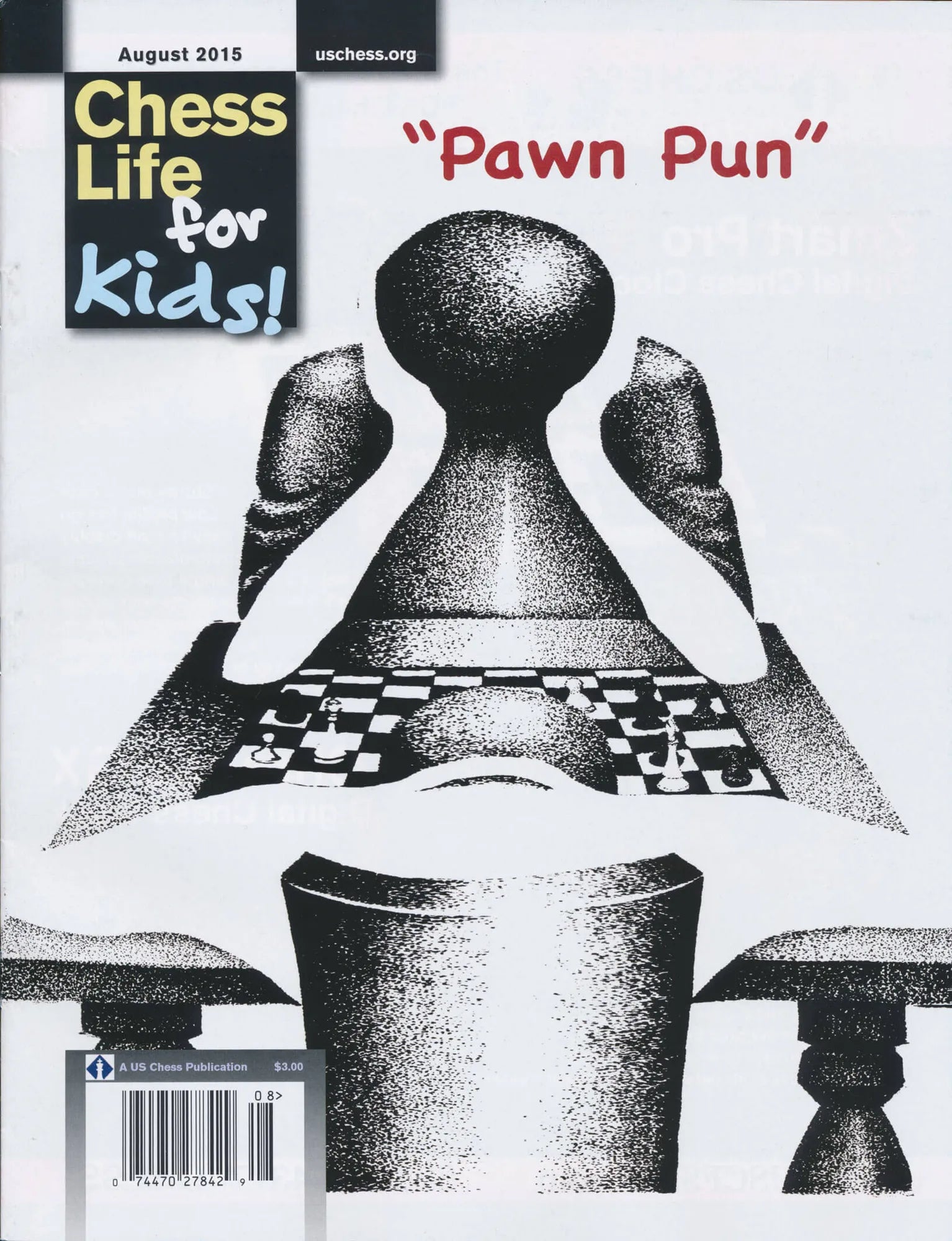 Chess Life For Kids Magazine - August 2015 Issue – House of Staunton