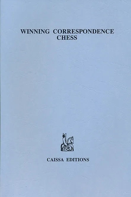 CLEARANCE - Winning Correspondence Chess – House of Staunton