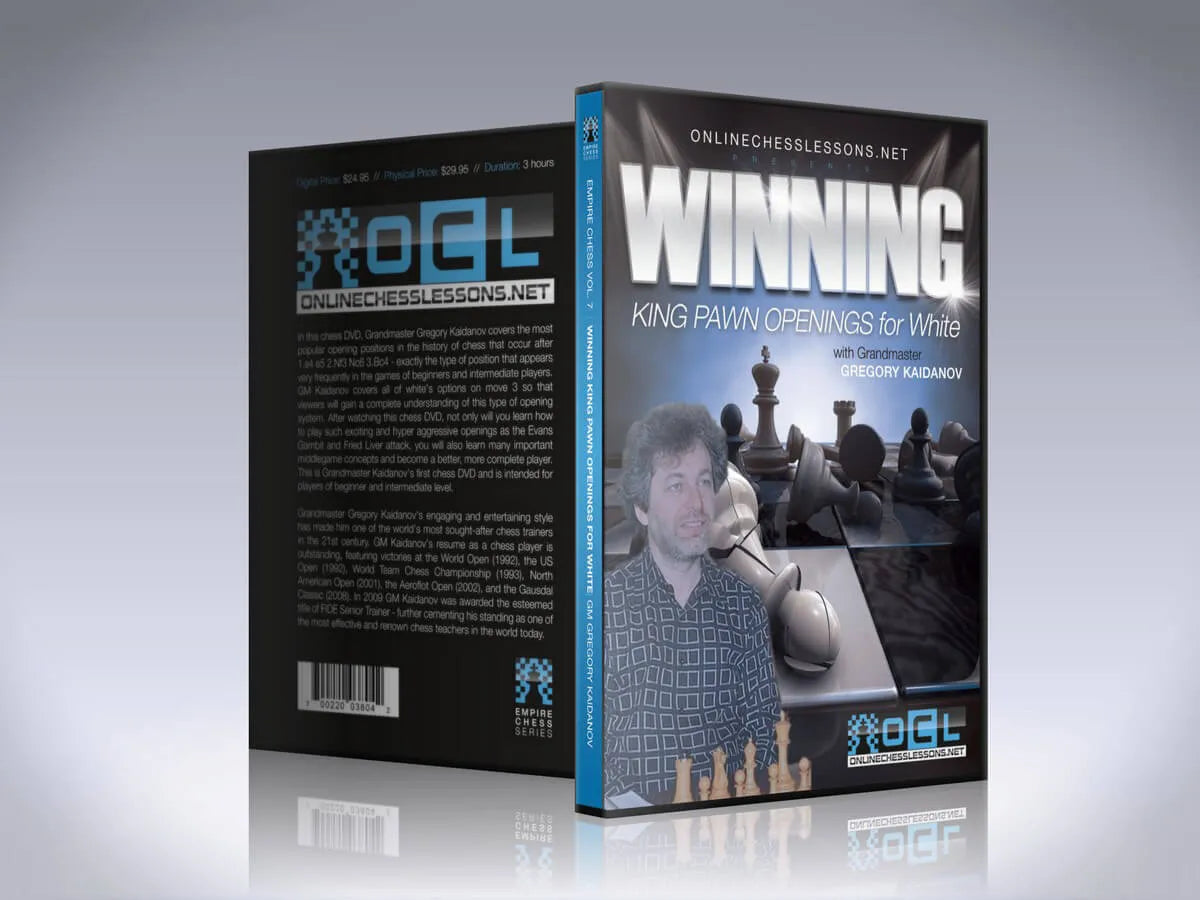 Winning King Pawn Openings for White - EMPIRE CHESS – House of Staunton