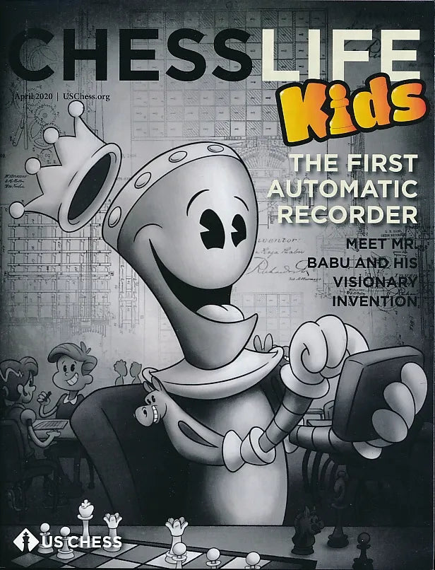 CLEARANCE - Chess Life For Kids Magazine - April 2020 Issue – House of ...