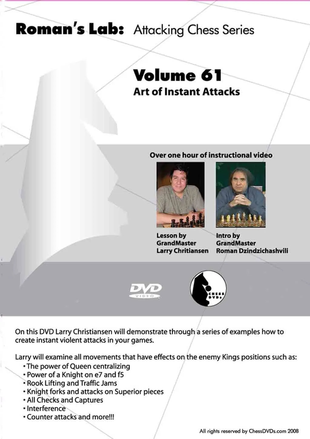 E-DVD ROMAN'S LAB - VOLUME 61 - Art of Instant Attacks – House of Staunton
