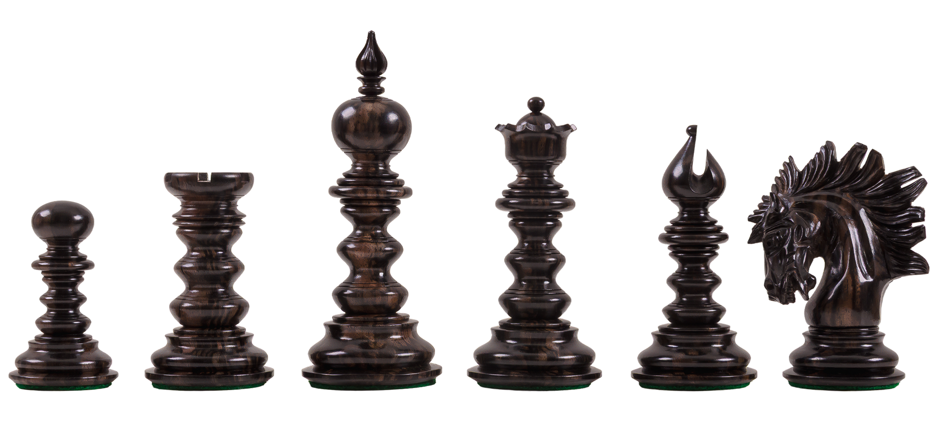 The Savano Series Forever Luxury Chess Set - 4.4" King - Genuine Ebony ...
