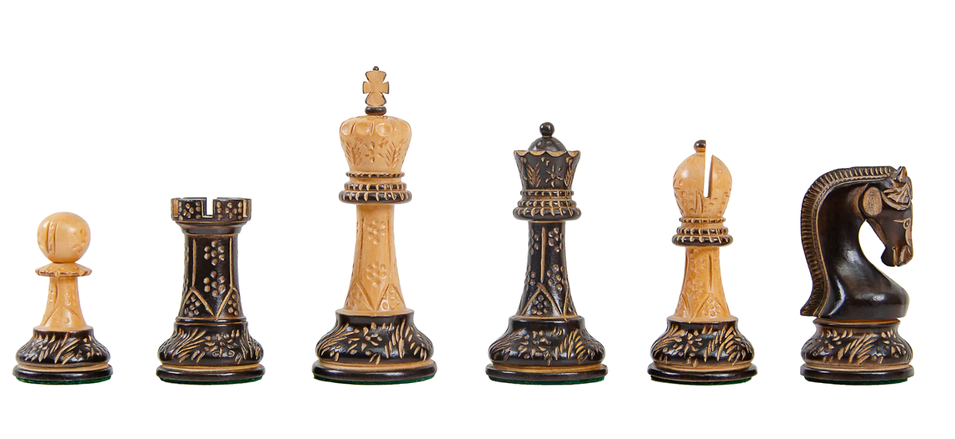 The Burnt Leningrad Series Chess Pieces - 4.0