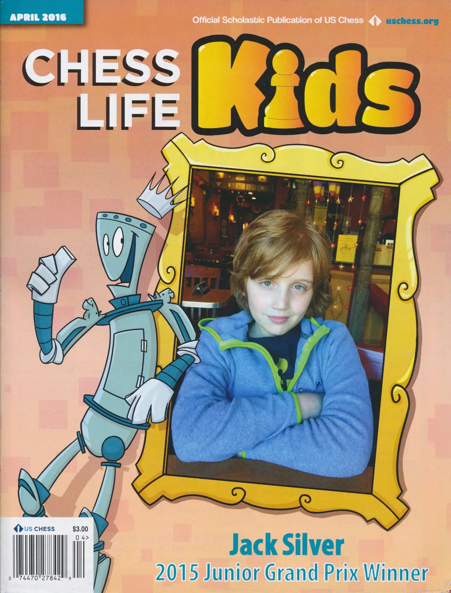 CLEARANCE - Chess Life For Kids Magazine - April 2016 Issue – House of ...