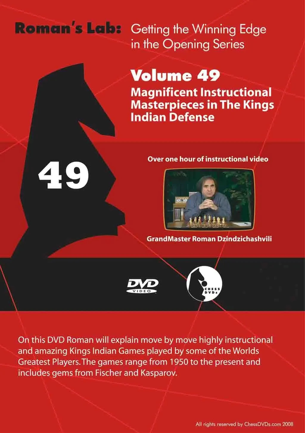 E-DVD ROMAN'S LAB - VOL 49 - The King's Indian Defense – House of Staunton