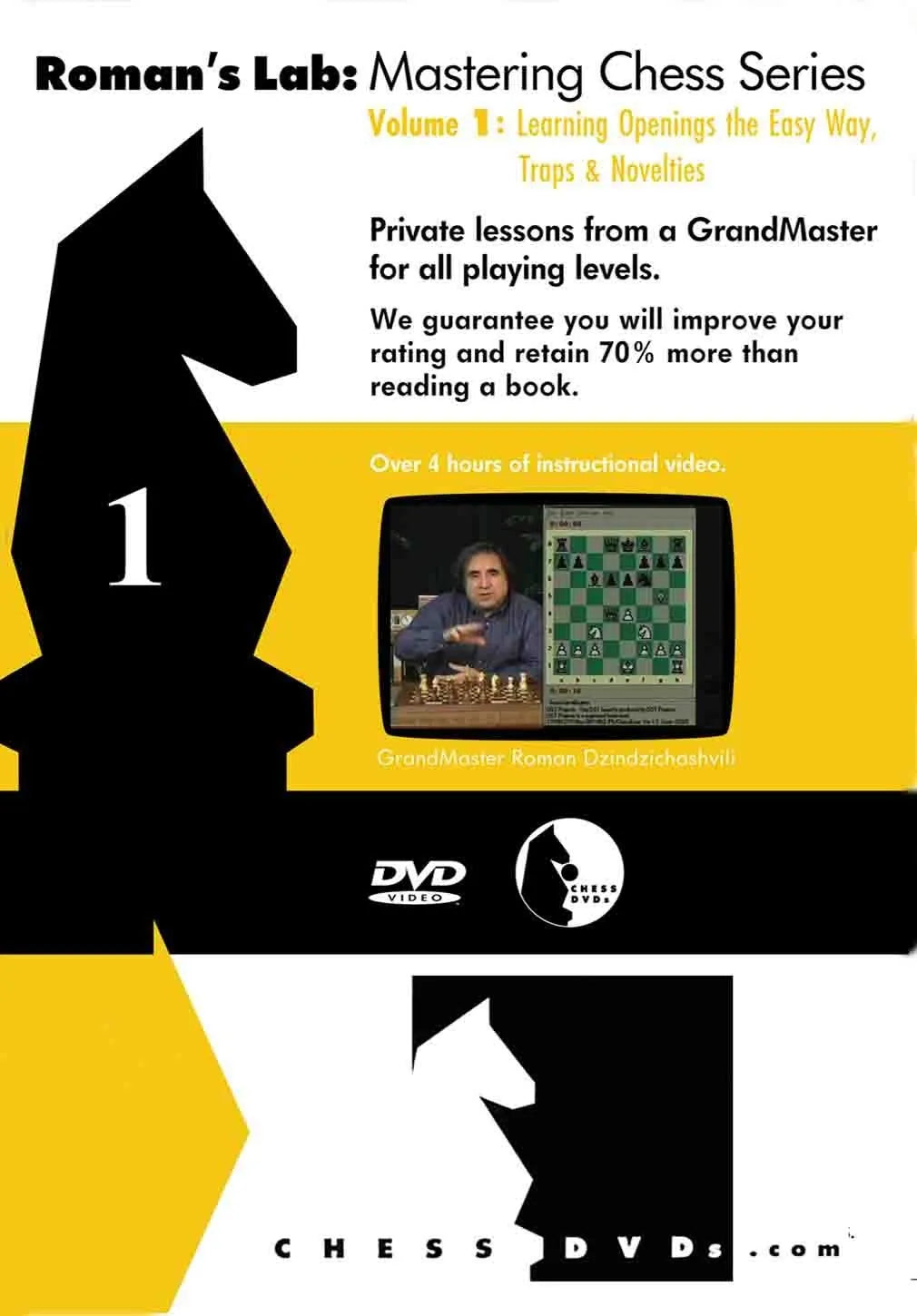E-DVD ROMAN'S LAB - VOL 1 - Learn Openings – House of Staunton