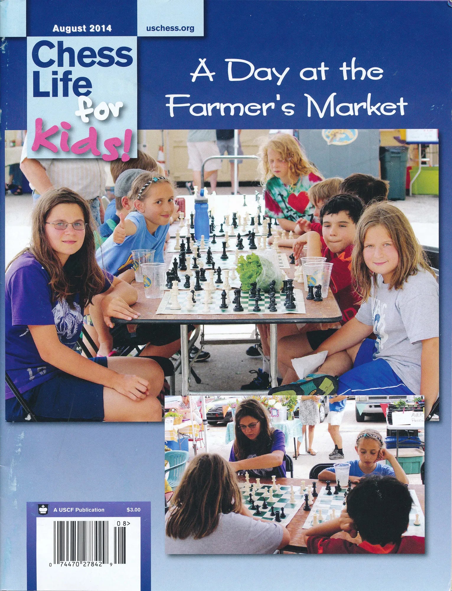 Chess Life For Kids Magazine - August 2014 Issue – House of Staunton
