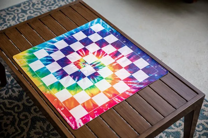 Full Color Vinyl Chess Boards
