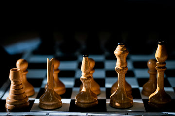 Chess Pieces Lined Up - Michal Vrba - Unsplash