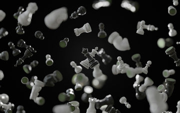 Chess pieces floating in the void- Muhammad Abdullah-Unsplash