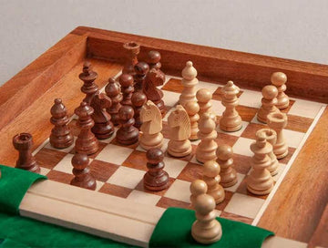 Wood Travel Chess Sets