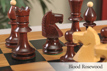 CLEARANCE - The Hungarian II Series Chess Pieces - 3.875