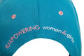 US Chess Women Baseball Hat - Blue & Pink