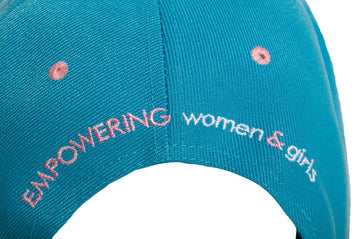 US Chess Women Baseball Hat - Blue & Pink