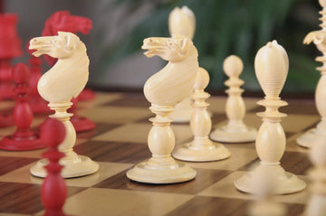 The Calvert Chess Set and Board Combination