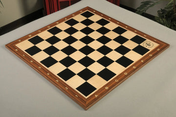 Black Anegre and Maple Wooden Tournament Chess Board