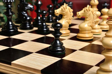 The Avellino Series Artisan Chess Pieces - 4.4