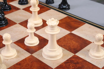 The Mammoth Ivory Selene Collector Series Luxury Chess Pieces - 4.4