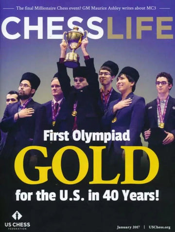 CLEARANCE - Chess Life Magazine - January 2017 Issue