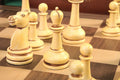 The Large Classical Staunton Series Chess Set, Box, & Board Combination