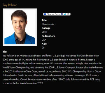 The 2023 Champions Showdown Chess 9LX Official Series Chess Pieces - DGT-Enabled