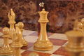 The Golden Collector Series Luxury Wood Chess Set, Box, & Board Combination