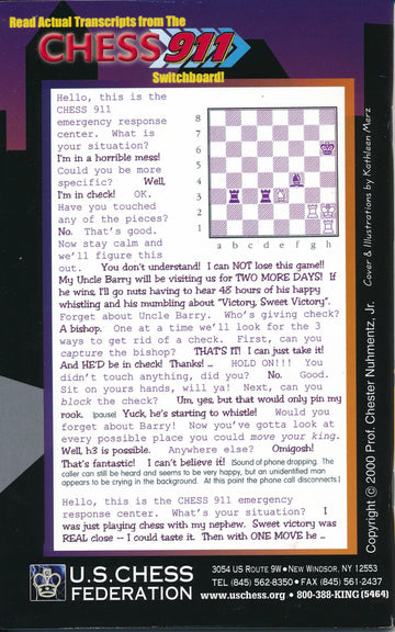 Prof. Chester Nuhmentz, Jr. Chess Training Material