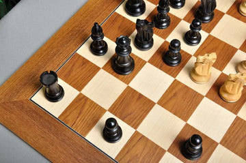 The French Lardy Series Chess Pieces - 3.75