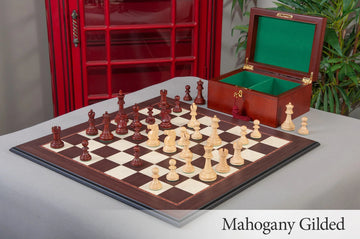 The Reykjavik II Series Chess Set, Box, and Board Combination