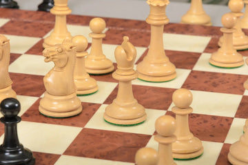 The Library Collection - The Anderssen Dropjaw Series Luxury Chess Pieces - 3'' King