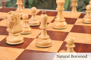 The Fischer Dubrovnik II Series Chess Pieces - 3.625