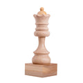 Decorative Wood Chess Piece - Queen