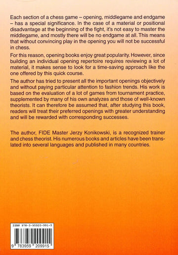 Quick Course of Chess Openings