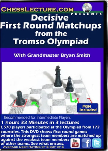 Decisive First Round Matchups from the Tromso Olympiad - Chess Lecture - Volume 144