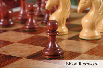 The Camaratta Collection - The Piatigorsky Cup Series Luxury Chess Pieces - 4.4