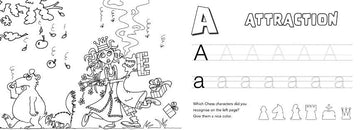 AlphaBetChess – Volume 2 – Coloring Book