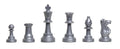 2 Player Chess Set Combination - Triple  Weighted Regulation Colored Chess Pieces & Regulation Vinyl Chess Board