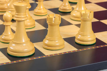 The Fischer Spassky Series Commemorative Chess Pieces - 3.75