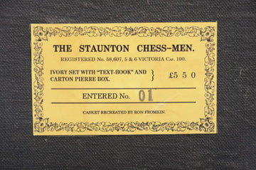 Carton-Pierre Casket Reproduction