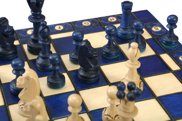 The Blue Ambassador Chess Set