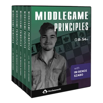 E-DVD Middlegame Principles with IM Bence Szabo