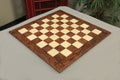 Walnut Burl & Maple Reproduction of the Drueke Chess Board - 2.5