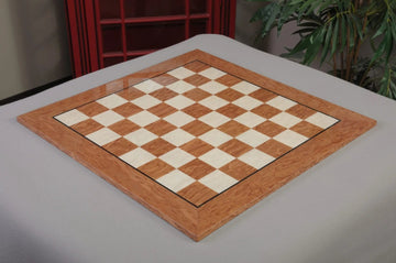 CLEARANCE - Brown Gloss and Maple Classic Traditional Chess Board - 2.5
