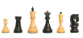 The Zagreb '59 Series Chess Pieces - 3.875" King