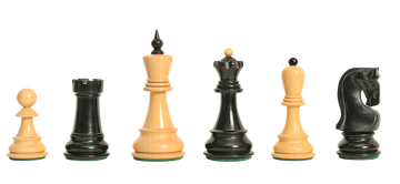 The Zagreb '59 Series Chess Pieces - 3.875" King