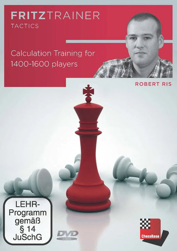 CLEARANCE - FRITZ TRAINER - Calculation Training for 1400-1600 Players - Robert Ris
