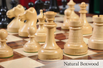 The Camaratta Collection - The Louis Persinger Series Chess Pieces - 3.6