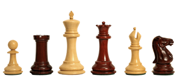 CLEARANCE - The Morphy Series Luxury Chess Pieces - 4.4" King