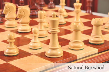 The Fischer Dubrovnik II Series Chess Pieces - 3.625