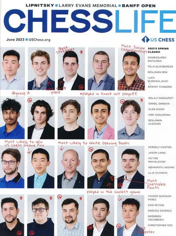 CLEARANCE - Chess Life Magazine - June 2023 Issue
